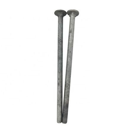 Oțel inoxidabil DIN 603 Șuruburi de gât cu cap de ciupercă pătrate (șuruburi de transport)