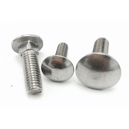 Șuruburi pentru șuruburi carucioare de mobilier grad 8.8 înaltă tracțiune M30 A2-70 șuruburi zincate la cald cu încovoiere 201 3/8 piulițe și