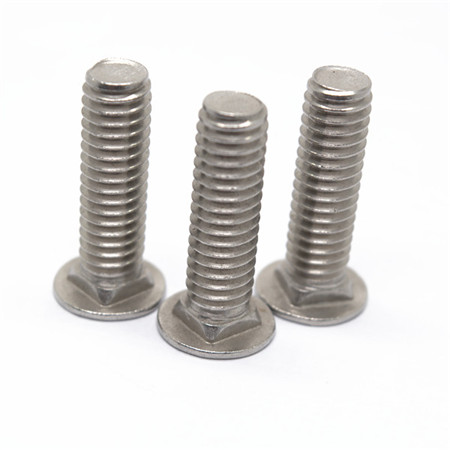Șuruburi pentru cărucior din oțel inoxidabil cu cap rotund Șuruburi pentru antrenor Gât pătrat Standard DIN 603 M8
