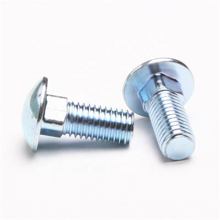 DIN603 Șurub cu gât pătrat din oțel Șuruburi pentru cărucior Șuruburi pentru căptușeală șuruburi cu gât pătrat
