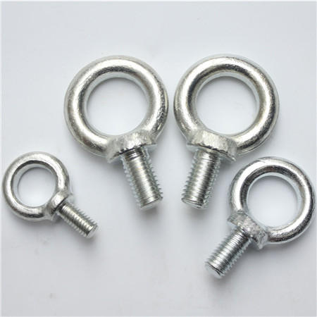 Șuruburile cu inel lung galvanizat de înaltă rezistență, șuruburi cu ochi de oțel