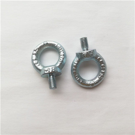 Șuruburi pentru schele pentru ochi forjate cu știft și șaibă și cu clemă M12 X 210
