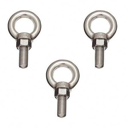 Elementele de fixare cu șuruburi Din444 Prin șuruburi Suport feronerie de înaltă calitate DIN 444 Șuruburi pentru ochi din oțel inoxidabil M12